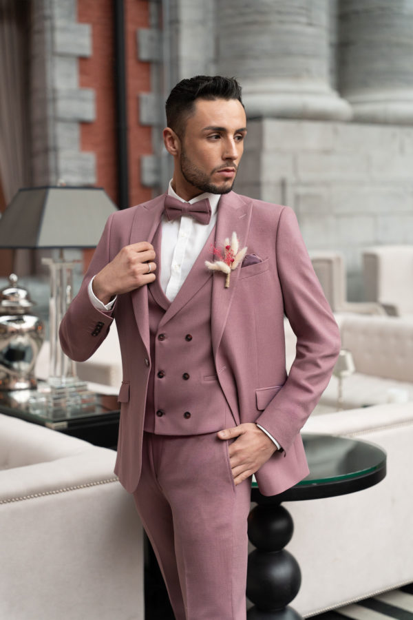 Elias – Costume de mariage Pink