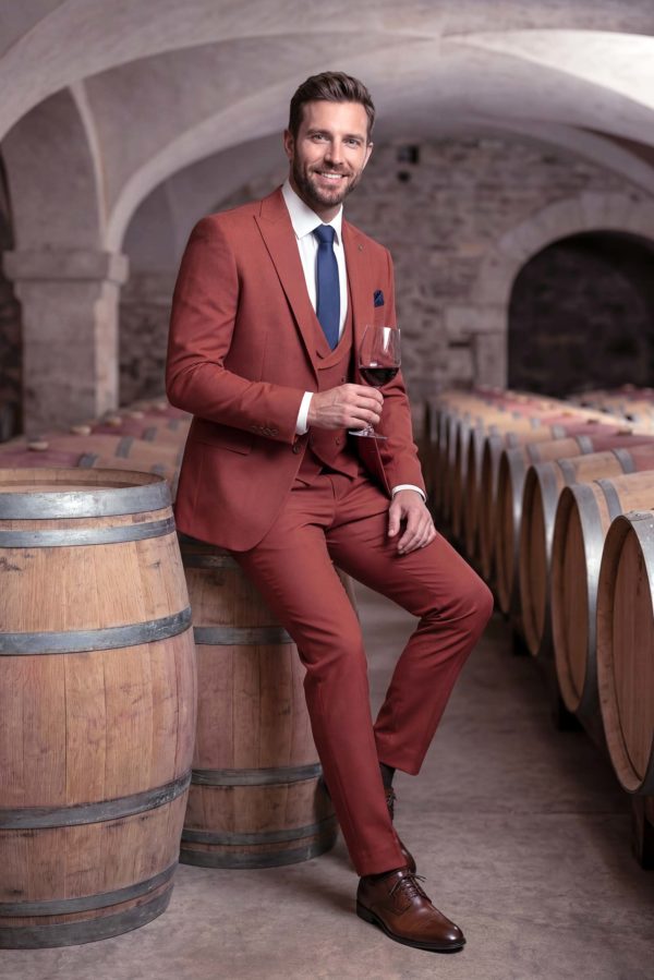 Dante – Costume de mariage Terracota