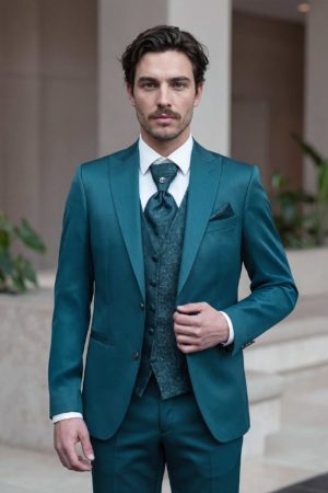 Enzo – Costume de mariage Green