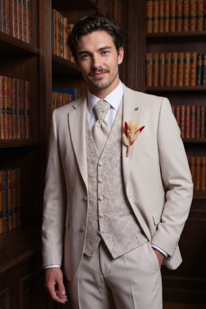 Spencer – Costume de mariage Beige