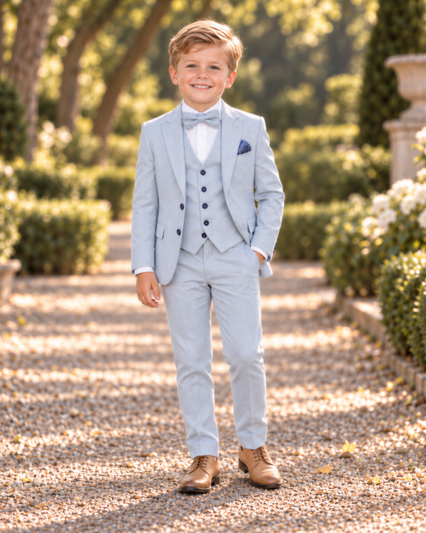 BEN_BLEU Ben Bleu – Costume enfant assorti au modèle homme Maxim Bleu