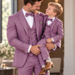 MAXIM-BEN_ROSE Ben Rose– Costume enfant assorti au modèle homme Maxim Rose