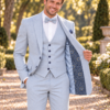 MAXIM-OPEN_BLEU Maxim – Costume de mariage bleu