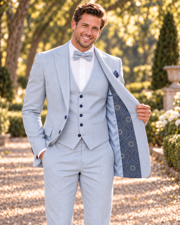 MAXIM-OPEN_BLEU Maxim – Costume de mariage bleu