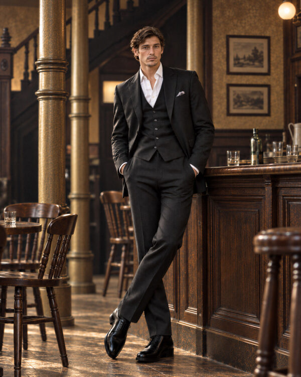 Edgard– Costume de mariage Noir