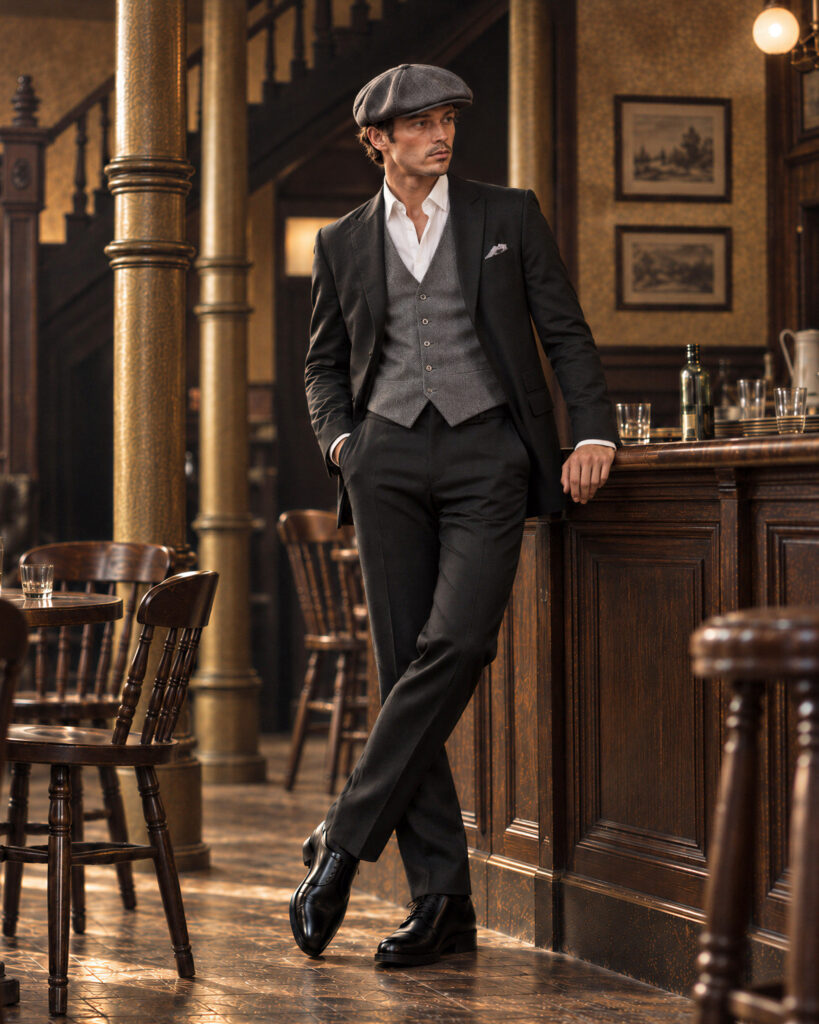 Edgard– Costume de mariage Noir
