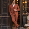 Edgard– Costume de mariage Terracotta