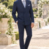 Costume Sacha croisé Bleu: élégance et caractère